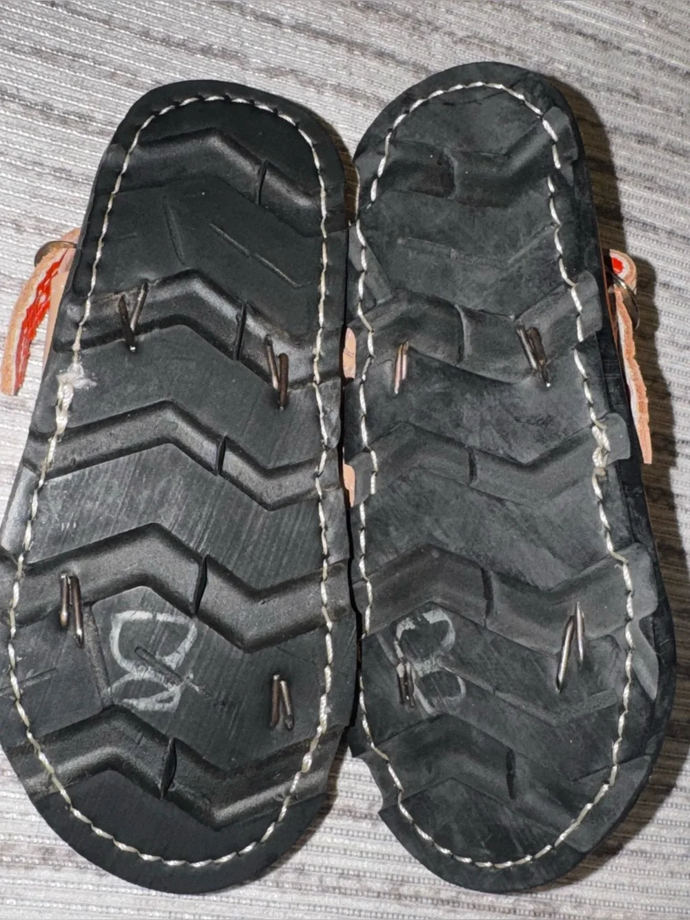 Authentic‎ Leather Huaraches 🤎 Size 8 Handmade Mexico Boho Sandals